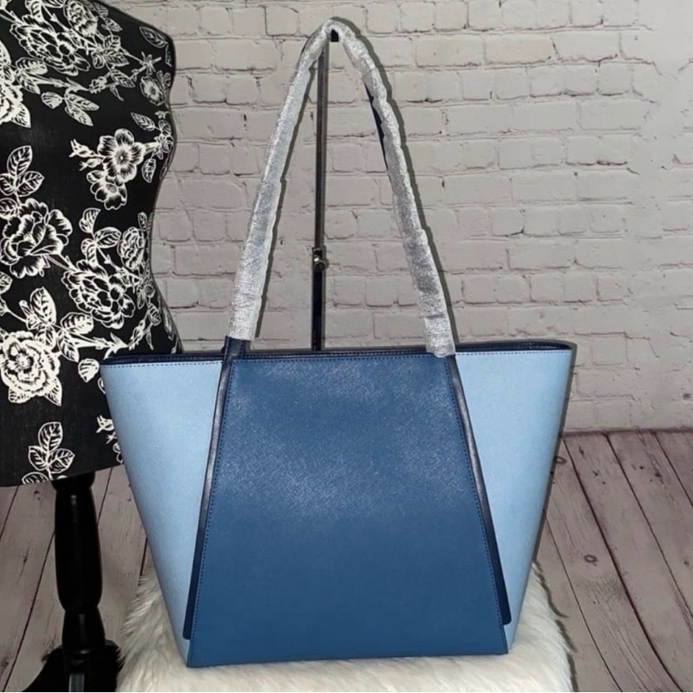 Michael Kors WHITNEY Large Tote/KINSLEY Wallet 2pc Set - Picture 5 of 9